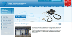 Desktop Screenshot of orwellsurgery.ie