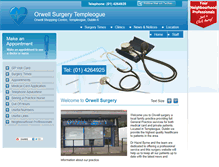 Tablet Screenshot of orwellsurgery.ie